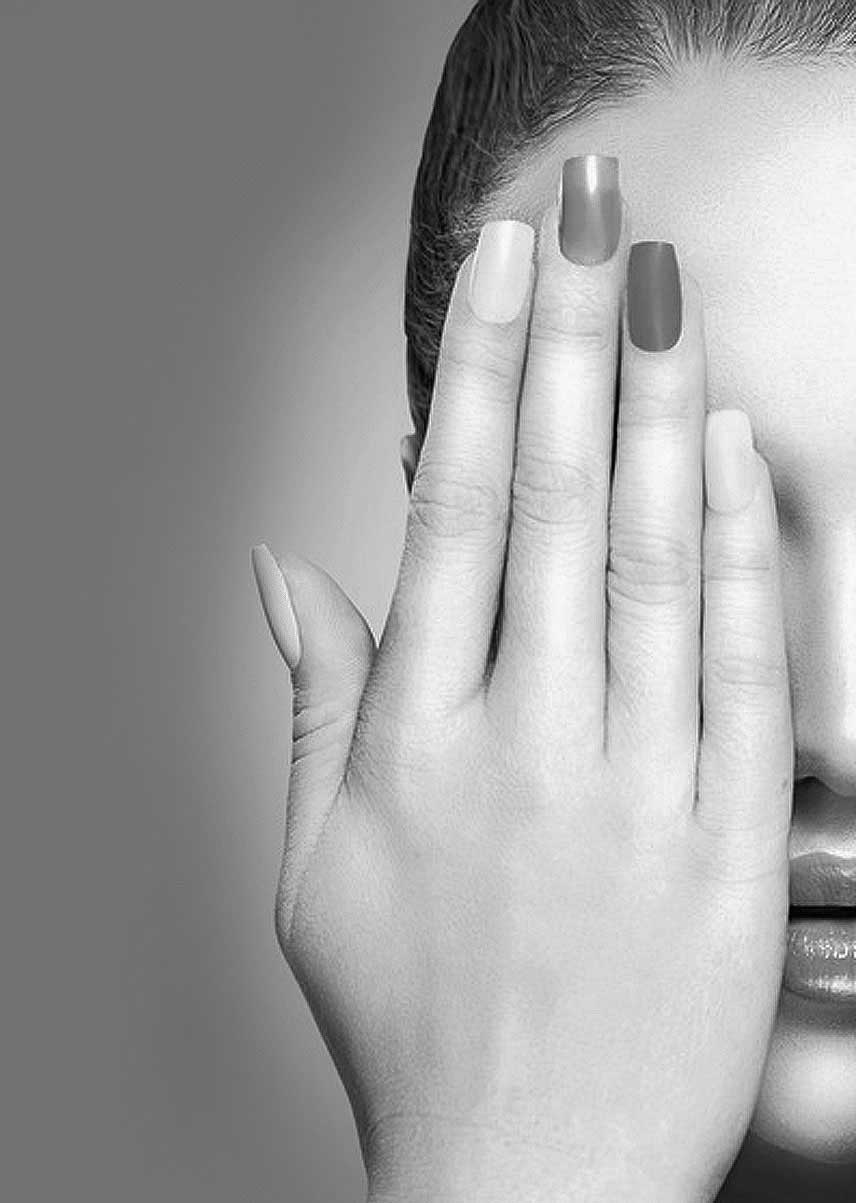 manucure et pose d'ongle chablon